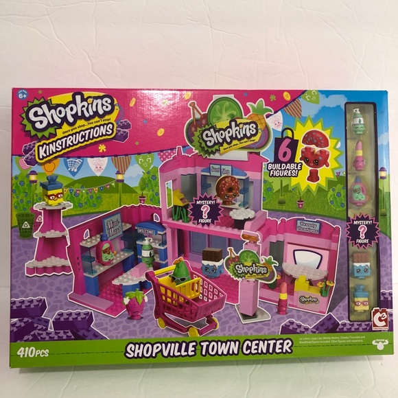 Shopkins Other - Shopkins Shopville Town Center Buildable Playset